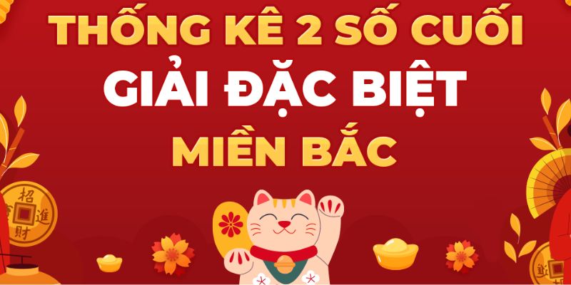 Thống kê 2 số cuối giải đặc biệt theo năm